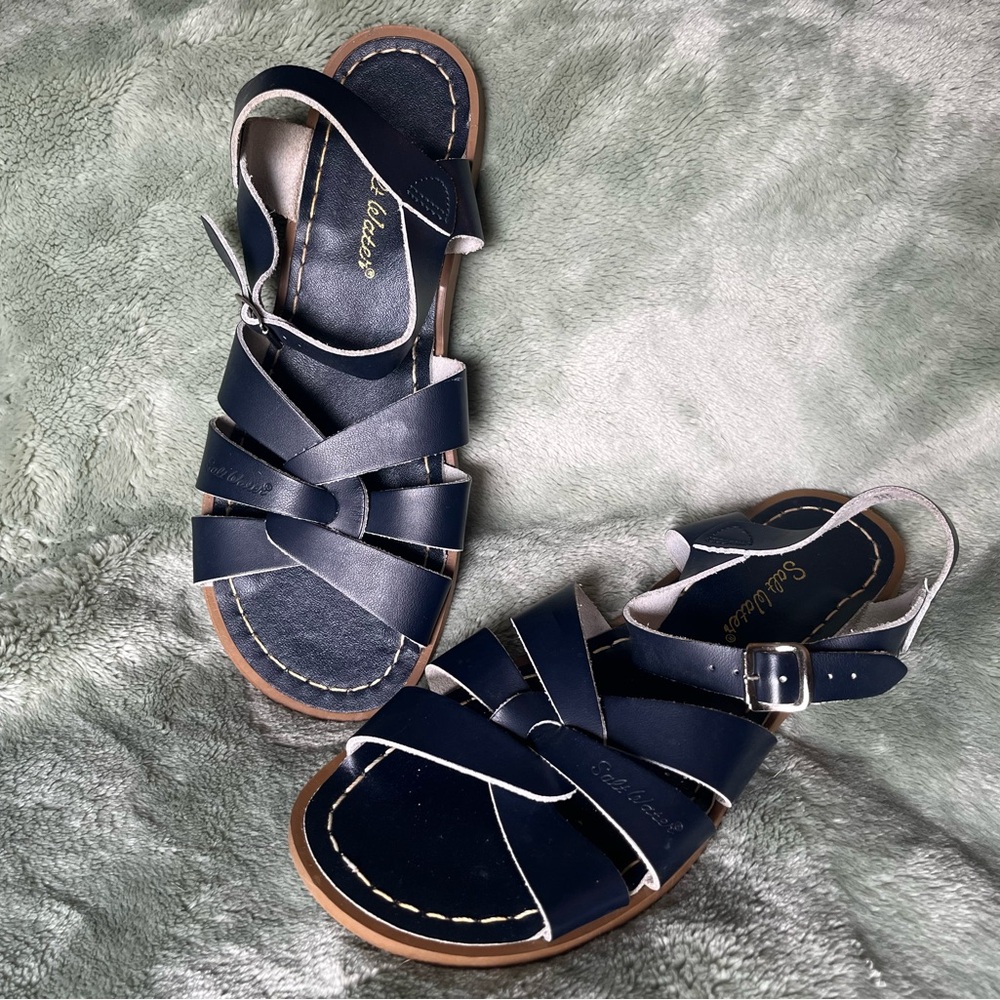 Salt Water Sandals by Hoy - Navy Blue Sandals